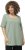 Ulla Popken Essential Square Neck Stretch Tee Light Moss Green - Pólók - 