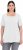 Ulla Popken Essential Square Neck Stretch Tee Snow White - Pólók - 