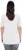 Ulla Popken Essential Square Neck Stretch Tee Snow White - Pólók - 