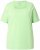 Ulla Popken Essential Square Neck Stretch Tee Light Green - Pólók - 