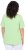 Ulla Popken Essential Square Neck Stretch Tee Light Green - Pólók - 