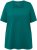 Ulla Popken Essential Square Neck Stretch Tee Emerald - Pólók - 
