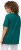 Ulla Popken Essential Square Neck Stretch Tee Emerald - Pólók - 