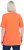Ulla Popken Essential Square Neck Stretch Tee Coral Pink - Pólók - 
