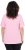 Ulla Popken Essential Square Neck Stretch Tee Pink - Pólók - 
