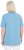 Ulla Popken Essential Square Neck Stretch Tee Light Teal - Pólók - 