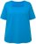 Ulla Popken Essential Square Neck Stretch Tee Sapphire Blue - Pólók - 