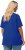Ulla Popken Essential Square Neck Stretch Tee Cobalt Blue - Pólók - 