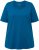Ulla Popken Essential Square Neck Stretch Tee Medium Blue - Pólók - 