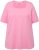 Ulla Popken Essential Square Neck Stretch Tee Light Pink - Pólók - 