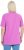 Ulla Popken Essential Square Neck Stretch Tee Cool Pink - Pólók - 