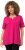 Ulla Popken Essential Square Neck Stretch Tee Fuchsia Pink - Pólók - 