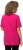 Ulla Popken Essential Square Neck Stretch Tee Fuchsia Pink - Pólók - 