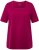 Ulla Popken Essential Square Neck Stretch Tee Magnolia Red - Pólók - 