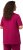 Ulla Popken Essential Square Neck Stretch Tee Magnolia Red - Pólók - 