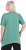 Ulla Popken Quick Drying Pointed Hem Stretch Fit Tee Ivy Green - Pólók - 