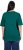 Ulla Popken Basic Round Neck Short Sleeve Relaxed Fit T-Shirt Teal Green - Pólók - 
