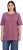 Ulla Popken Basic Round Neck Short Sleeve Relaxed Fit T-Shirt Dark Rose Red - Pólók - 