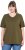 Ulla Popken Eco Cotton Basic T-Shirt 2-Pack Green/Black - Pólók - 