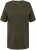 Ulla Popken Essential Round Neck Stretch Tee Forest Green - Pólók - 