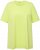 Ulla Popken Essential Round Neck Stretch Tee Lime Green - Pólók - 