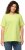Ulla Popken Essential Round Neck Stretch Tee Lime Green - Pólók - 