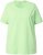 Ulla Popken Essential Round Neck Stretch Tee Light Green - Pólók - 