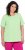 Ulla Popken Essential Round Neck Stretch Tee Light Green - Pólók - 