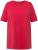 Ulla Popken Essential Round Neck Stretch Tee Dark Pink - Pólók - 