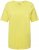 Ulla Popken Essential Round Neck Stretch Tee Lemon Yellow - Pólók - 