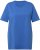 Ulla Popken Essential Round Neck Stretch Tee Denim Blue - Pólók - 
