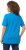 Ulla Popken Essential Round Neck Stretch Tee Sapphire Blue - Pólók - 