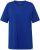 Ulla Popken Essential Round Neck Stretch Tee Cobalt Blue - Pólók - 
