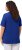 Ulla Popken Essential Round Neck Stretch Tee Cobalt Blue - Pólók - 