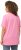 Ulla Popken Essential Round Neck Stretch Tee Light Pink - Pólók - 
