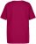 Ulla Popken Essential Round Neck Stretch Tee Magnolia Red - Pólók - 