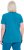 Ulla Popken Functional Antibacterial Finish V-Neck Short Sleeve Knit Top Opal Green - Pólók - 
