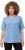 Ulla Popken Quick-Drying Short Sleeve T-Shirt Pale Blue - Pólók - 