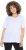 Ulla Popken Scoop Neck Short Sleeve Tee White - Pólók - 