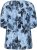 Kaffe Curve Aliana Tunic Blue Flower Animal - Tunikák - 