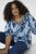 Kaffe Curve Aliana Tunic Blue Flower Animal - Tunikák - 