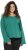 Ulla Popken Rolled Edge Long Sleeve Sweatshirt Emerald Green - Bluzy & bluzy z kapturem - 