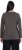 Ulla Popken Basic Round Neck Long Sleeve Slim Fit Cotton Tee Graphite Grey - Pólók - 