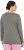 Ulla Popken Basic Round Neck Long Sleeve Slim Fit Cotton Tee Grey - Pólók - 