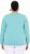 Ulla Popken Basic Round Neck Long Sleeve Slim Fit Cotton Tee Mint - Pólók - 