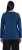 Ulla Popken Basic Round Neck Long Sleeve Slim Fit Cotton Tee Dark Blue - Pólók - 