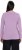 Ulla Popken Basic Round Neck Long Sleeve Slim Fit Cotton Tee Lavender - Pólók - 