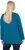 Ulla Popken Fawn Long Sleeve Graphic Tee Teal - Mintás pólók nőknek - 