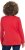 Ulla Popken Holiday Long Sleeve Graphic Tee Salsa Red - Mintás pólók nőknek - 