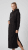 Nora Mikken MARTINA Maxi Hoodie Dress Black - NŐI RUHÁZAT XS-XXL - 